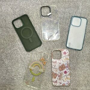 I-phone cases! 5 pcs.